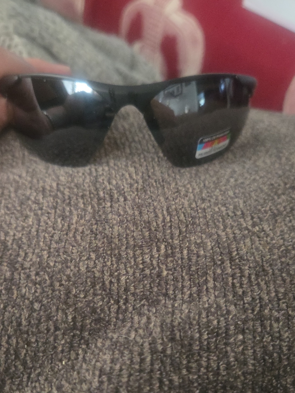 Men's Polarized Sport Sunglasses - Black